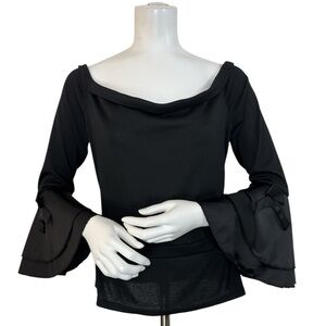 Elegant Black Women's Top